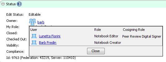 Workgroup list