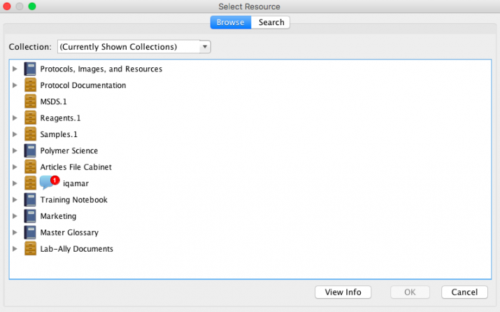 Select Resource