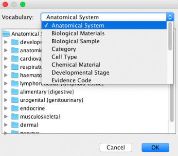 Select Vocabulary