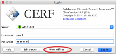 Work offline